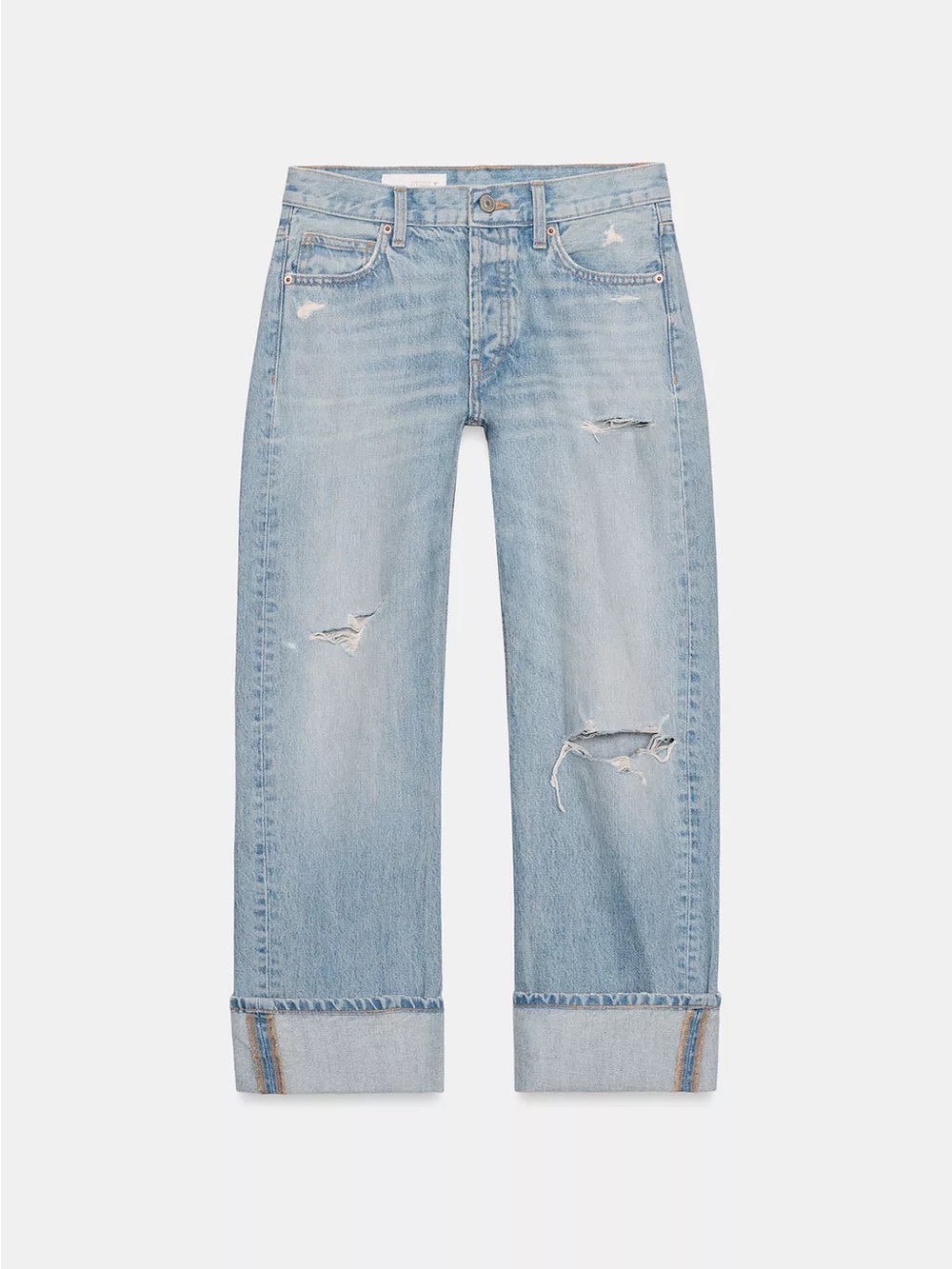Zara low rise jeans